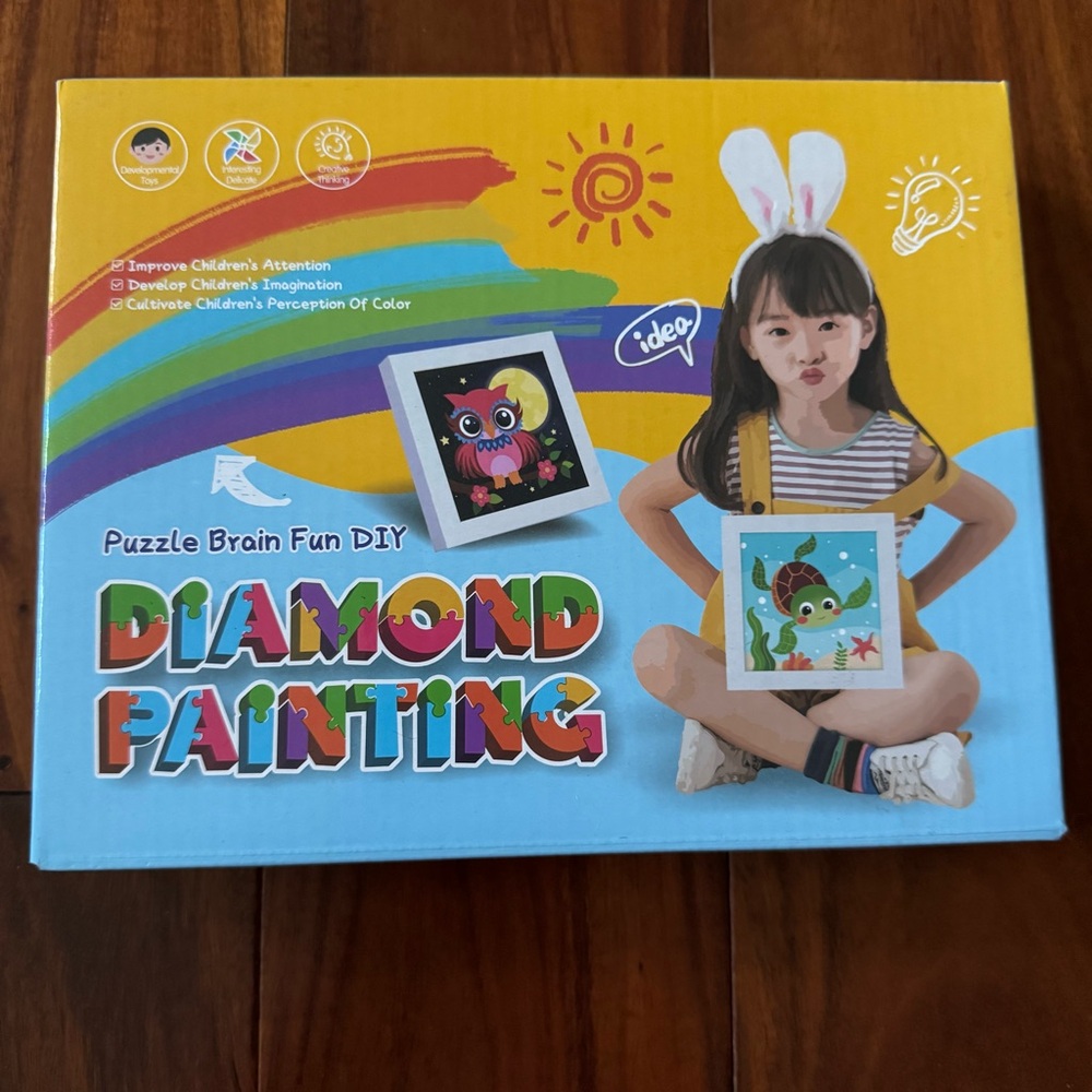 Kids Diamond Painting Puzzle - Multicolor